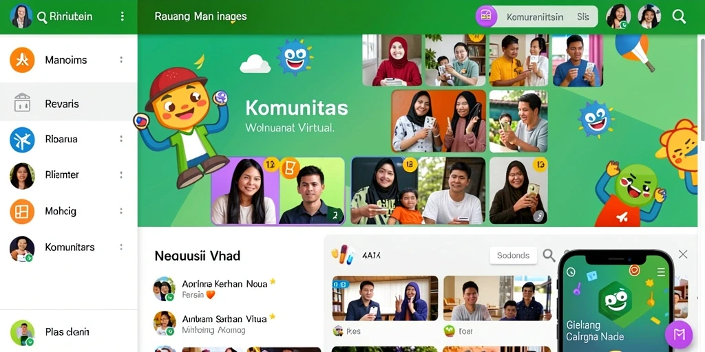 Keseruan komunitas saat berkompetisi bersama.