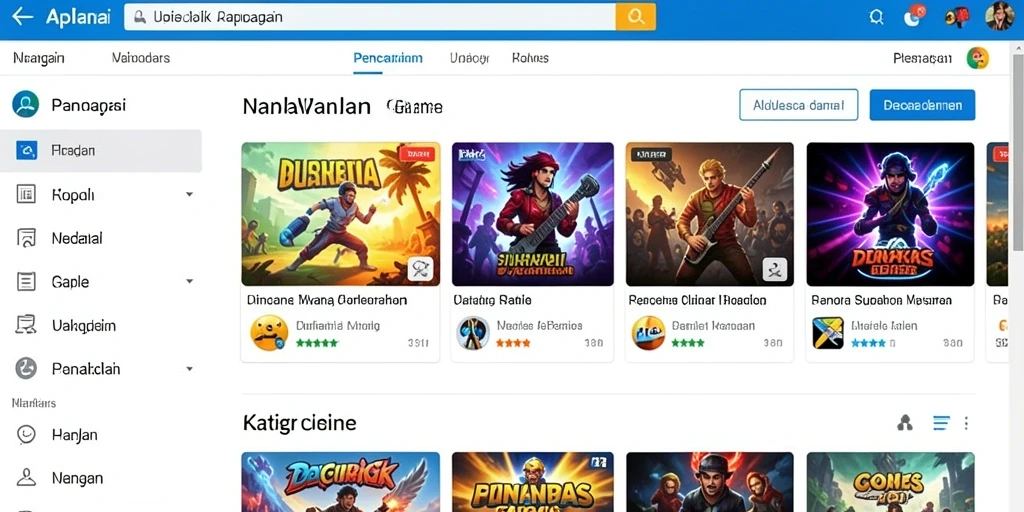 Pengalaman bermain yang seru dan penuh aksi.