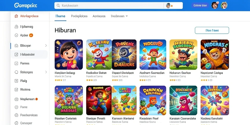 Antarmuka pengguna yang mudah dinavigasi.