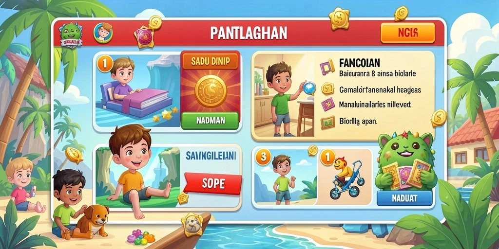 Beragam pilihan permainan slot yang menghibur.