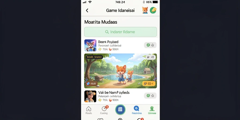 Gambar ini menunjukkan grafis menawan dalam permainan ID66.