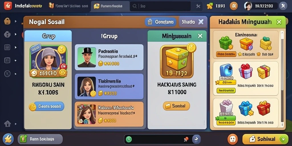Fitur bonus yang membuat permainan semakin seru.