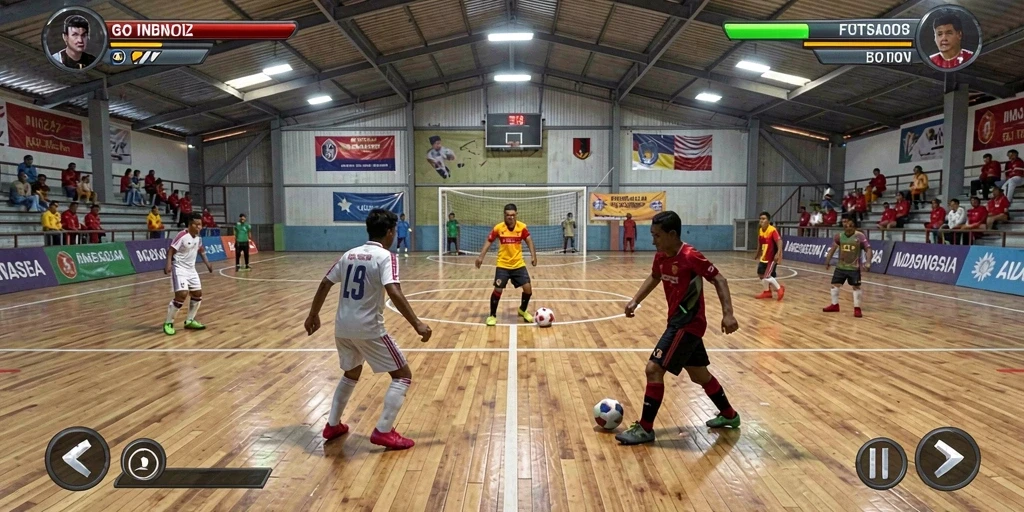 Tantangan menarik di setiap level permainan.