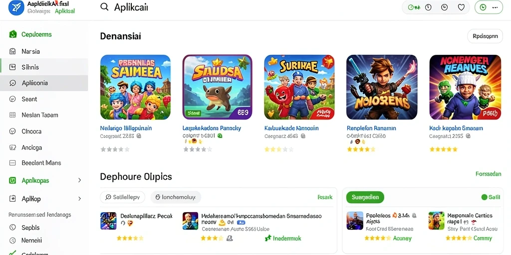 Level level yang menantang dan mendebarkan.
