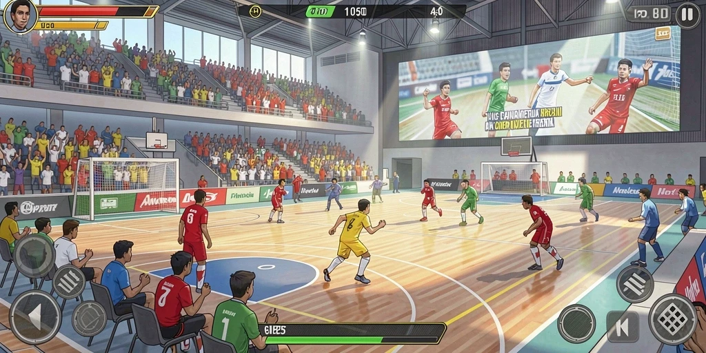 Aksi seru dalam pertempuran multiplayer yang kompetitif.