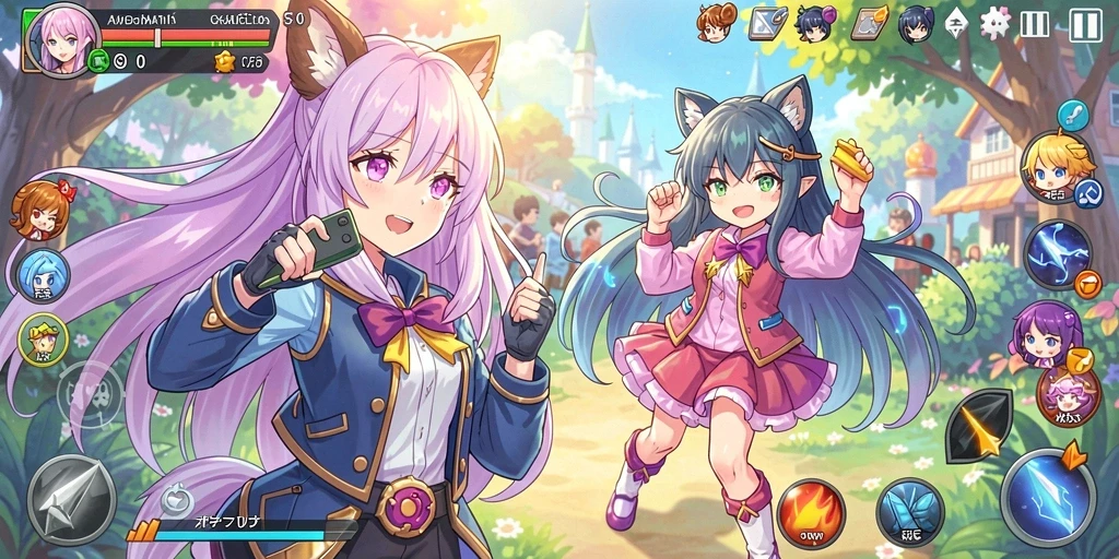 Screenshot dari mode permainan terbaru yang seru.