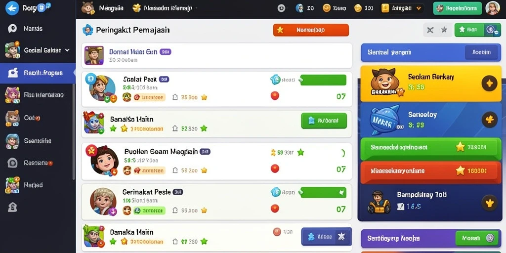 Beragam pilihan permainan togel yang tersedia.